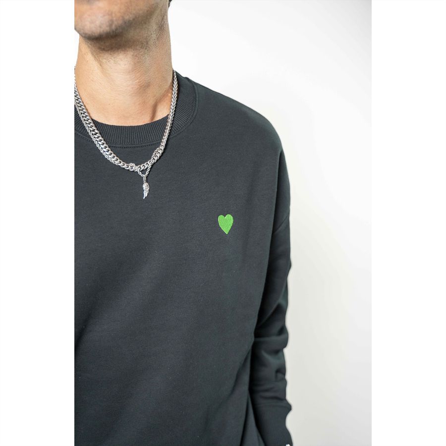 jan SEVEN dettwlyer Sweater Heart (Unisex), S