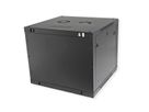 ROLINE 19-Zoll Wandgehäuse Basic Plus 9HE, 600x600 BxT schwarz