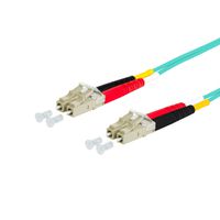 METZ CONNECT OpDAT Patchkabel, LC-D/LC-D OM3, 0,5 m