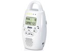 Alecto Digitales Bébéphone DBX-84, Chouette, blanc/vert menthe