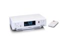Lenco KCR-190WH - DAB+/FM Küchenradio, BT, LED-Beleuchtung und Timer - Weiss
