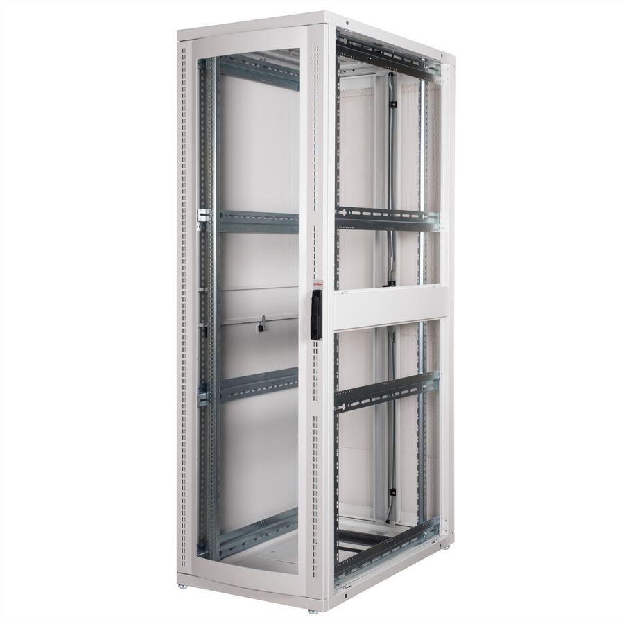 ROLINE 19-Zoll Serverschrank Pro 42 HE, 600x1000 BxT grau Plexiglas