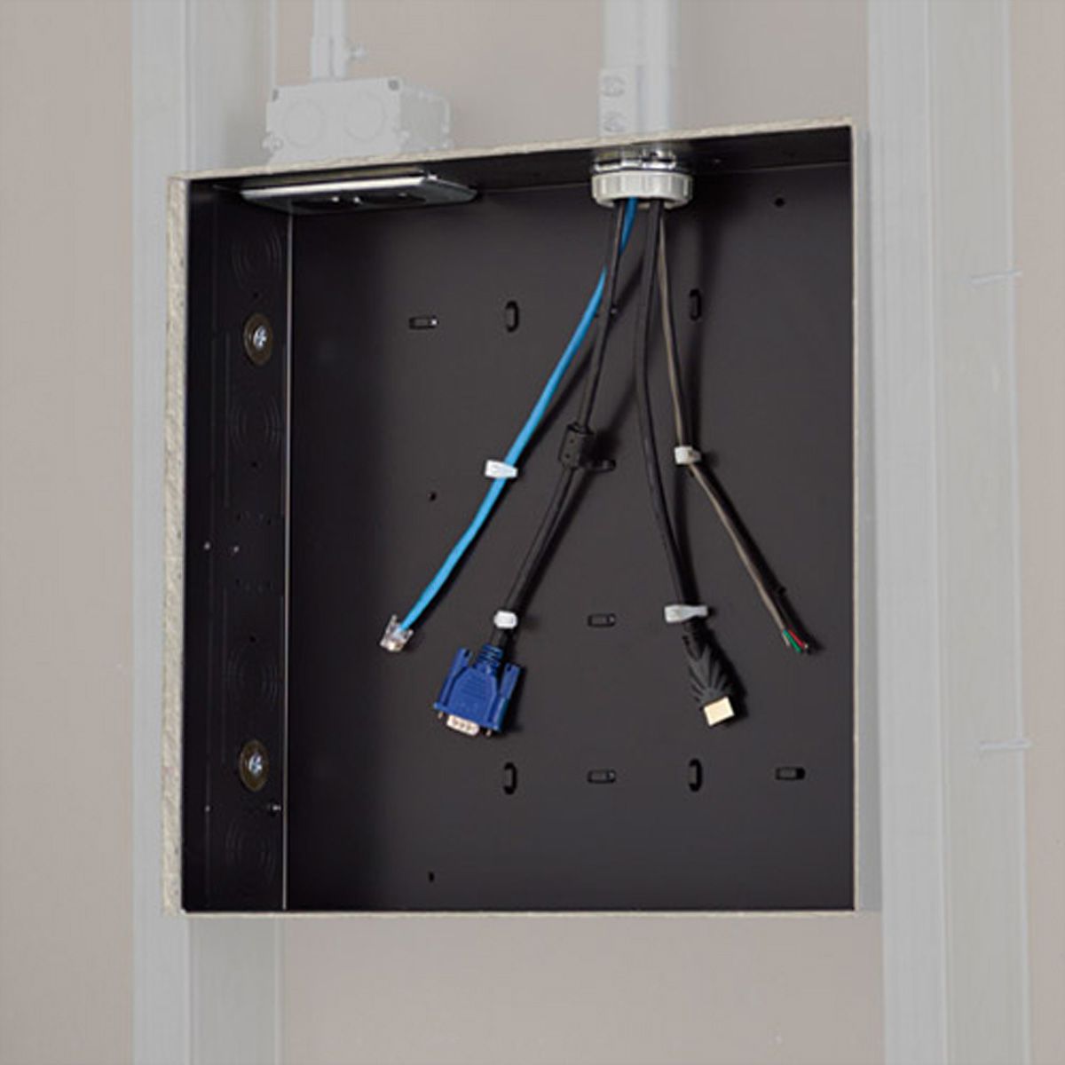 Chief PAC526F-G Proximity Large In-Wall Storage Box, 14.25 14.25 3.9