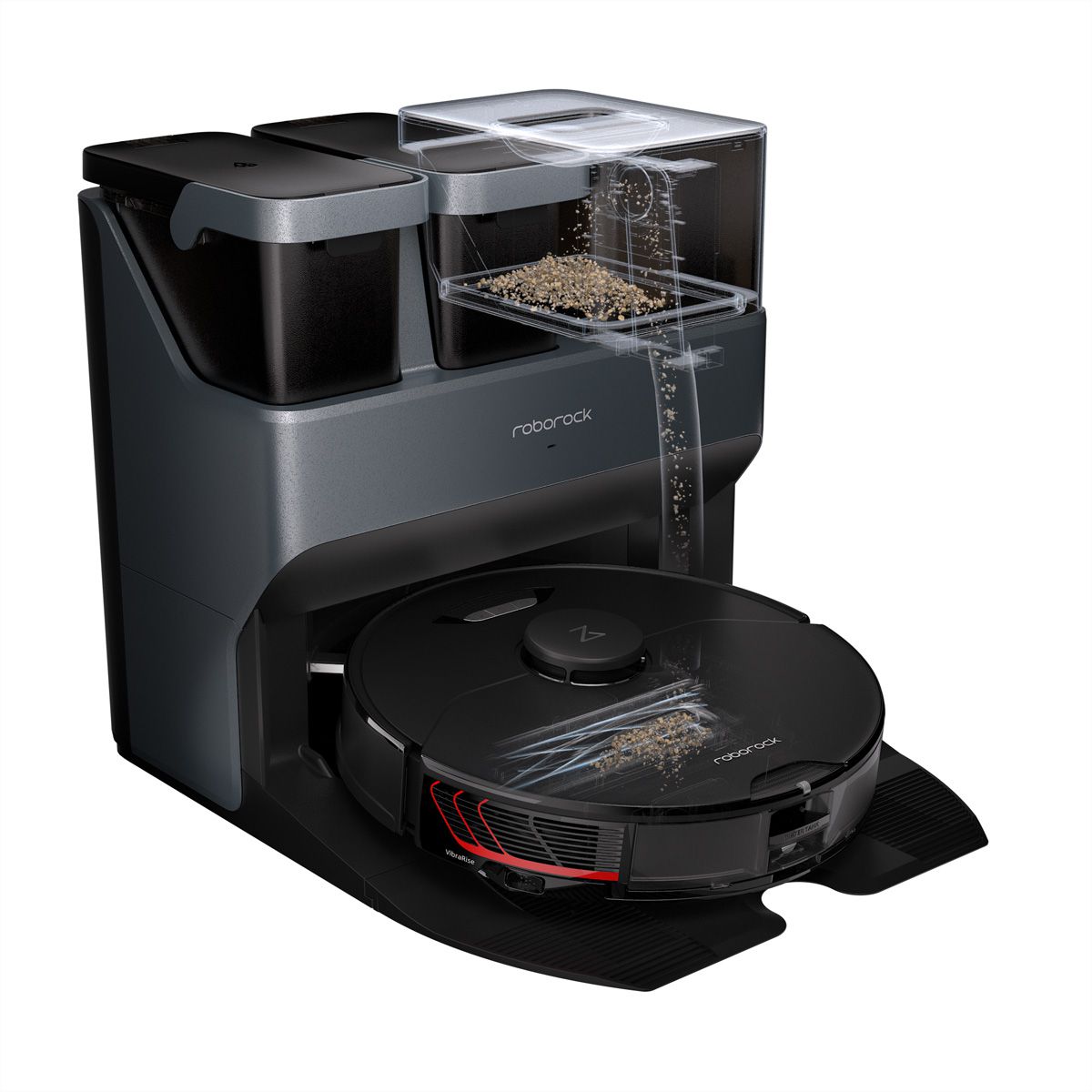 **DEMO** Roborock Saugroboter S7 MaxV Ultra, Saug/Wischroboter mit Absaugstation