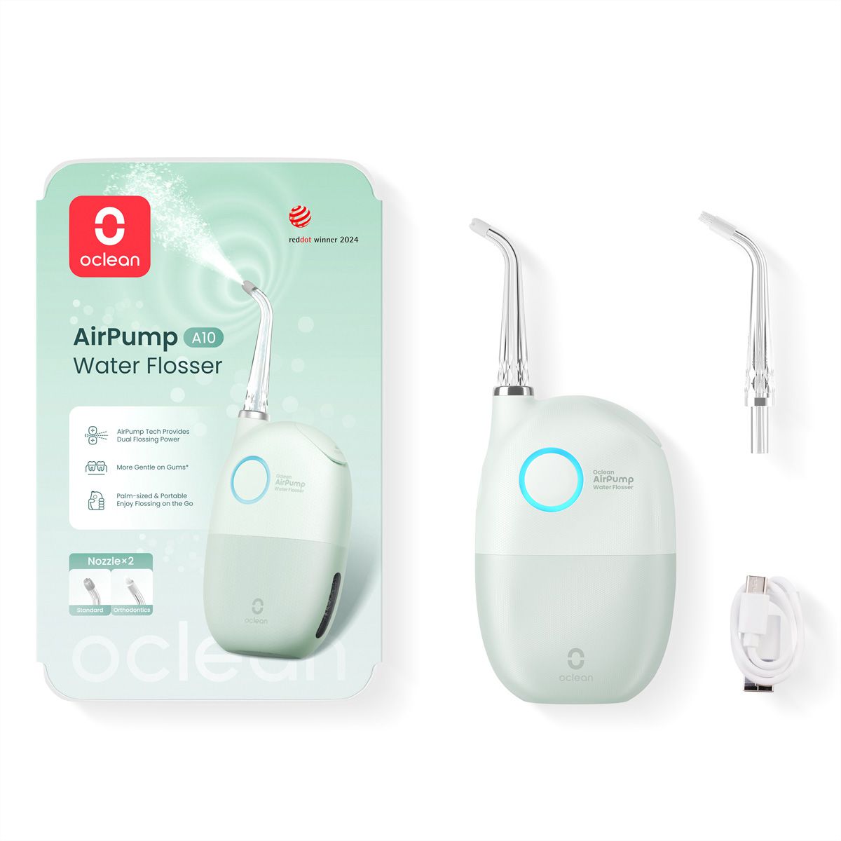Oclean AirPump A10, grün