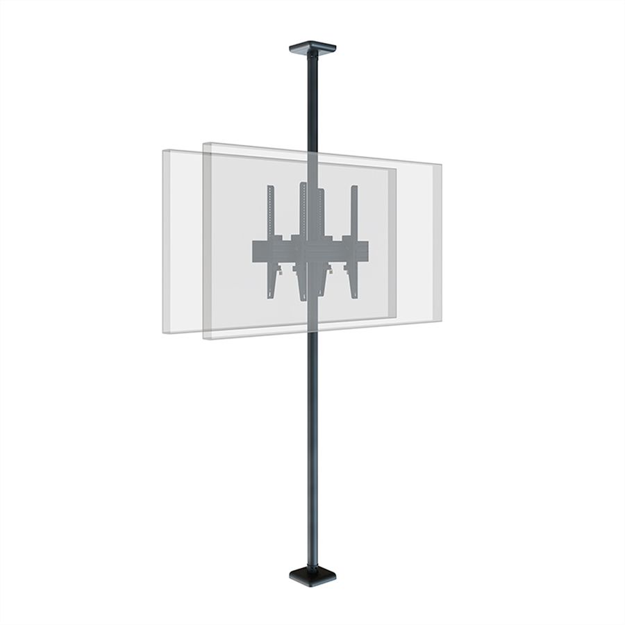 Hagor support plafond CPS Floor-Ceiling back-2-back, noir