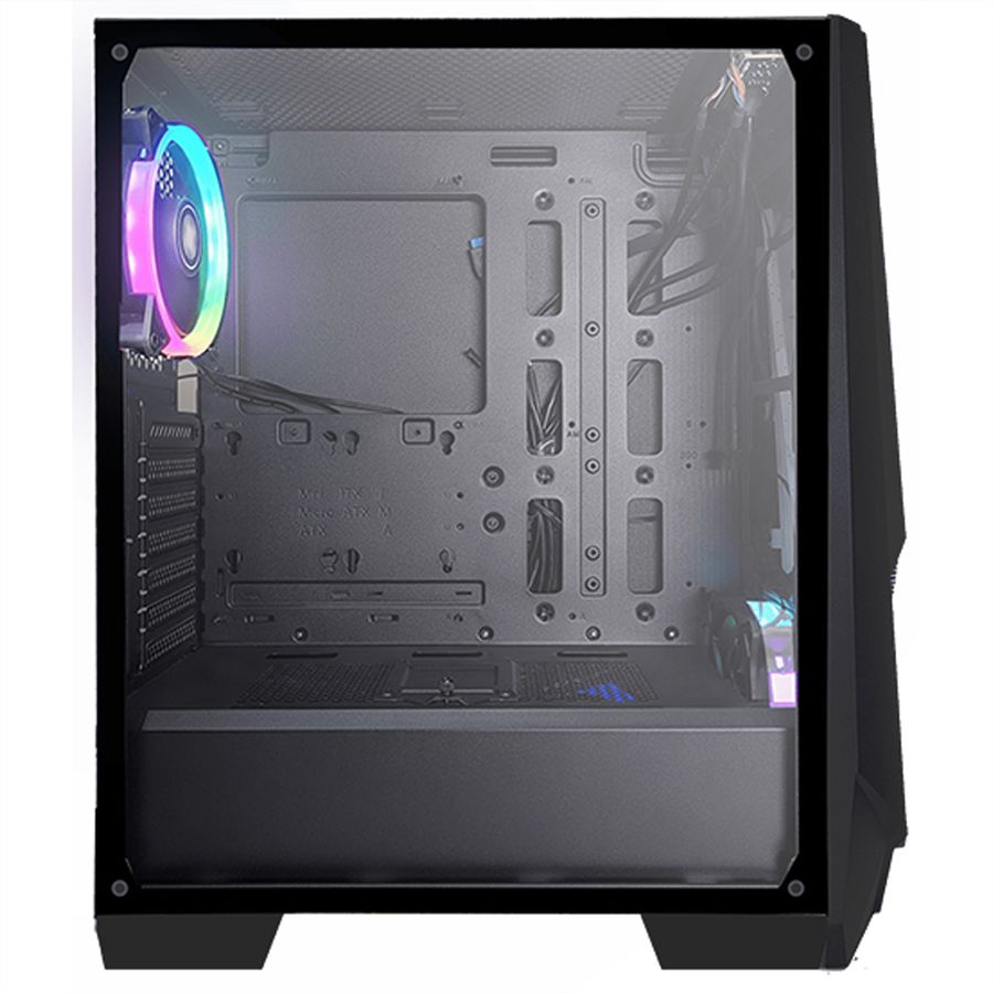Xilence Xilent Blast X505.ARGB Gaming Boîtier PC, ARGB PWM, ATX Midi, noir