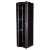 ROLINE 19" Baie réseau Pro 42U, 600x600 LxP Porte verre noir