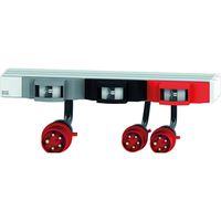 BACHMANN 19" 1U FuseBox 6xLS C16A