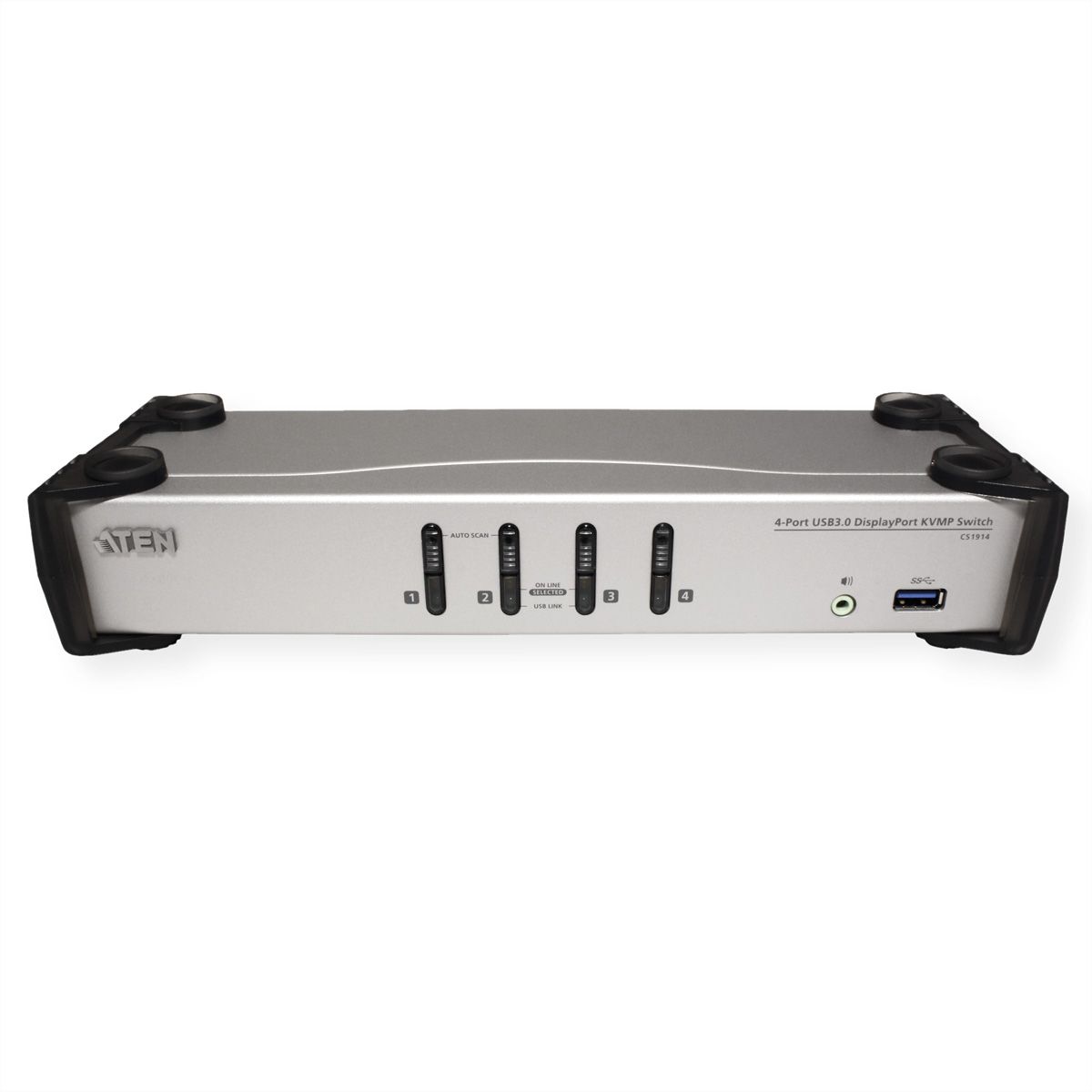 ATEN CS1914 Commutateur KVMP DisplayPort 4 ports USB 3.0