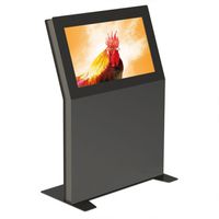 Hagor geneigte Indoorstele vis-it welcome 43″, Indoorstele, grau