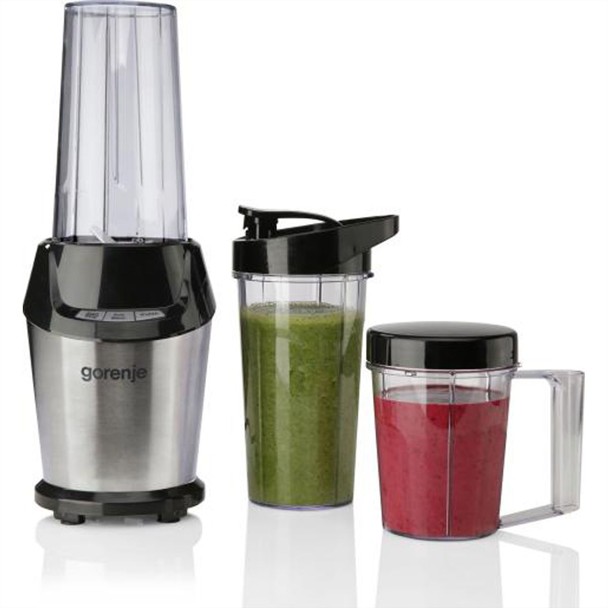 Gorenje Blender BN1000BK, 1000W, schwarz/silber