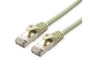 Cordon VALUE Cat.6A (Classe EA) S/FTP (PiMF) solide LSOH, gris, 20 m