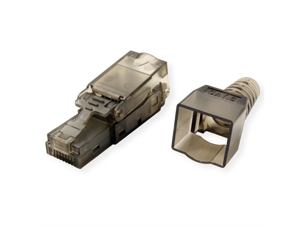 VALUE feldkonfektionierbarer RJ-45 Stecker Cat.6 (Class E), UTP