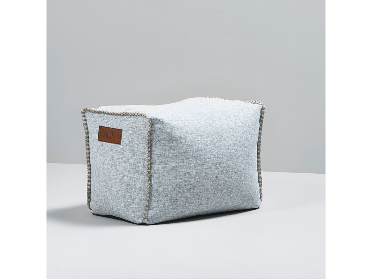 Sackit Hocker RETROit Cobana, weiss Square Puff Outdoor