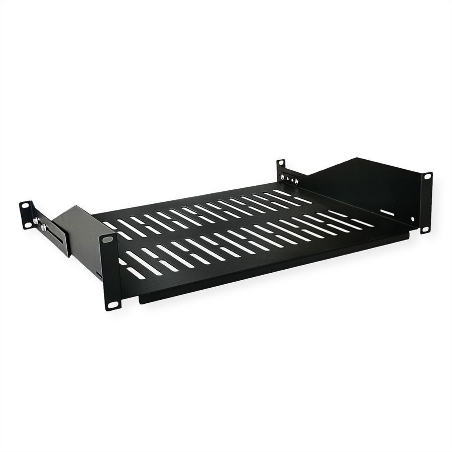 VALUE Etagère 19", 485 x 350mm, max. 25kg, noir
