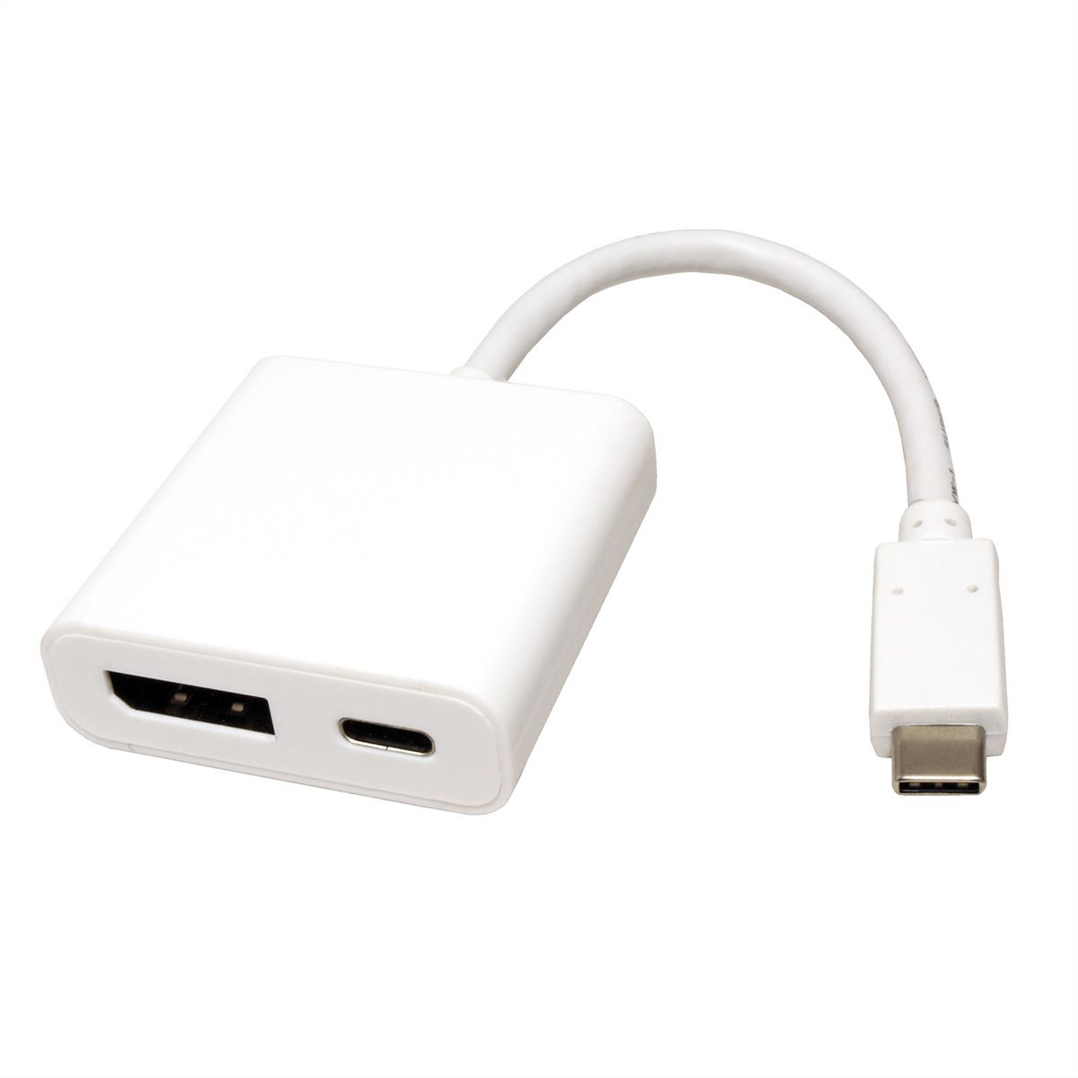 ROLINE Display Adapter USB Typ C - DisplayPort v1.2 + PD