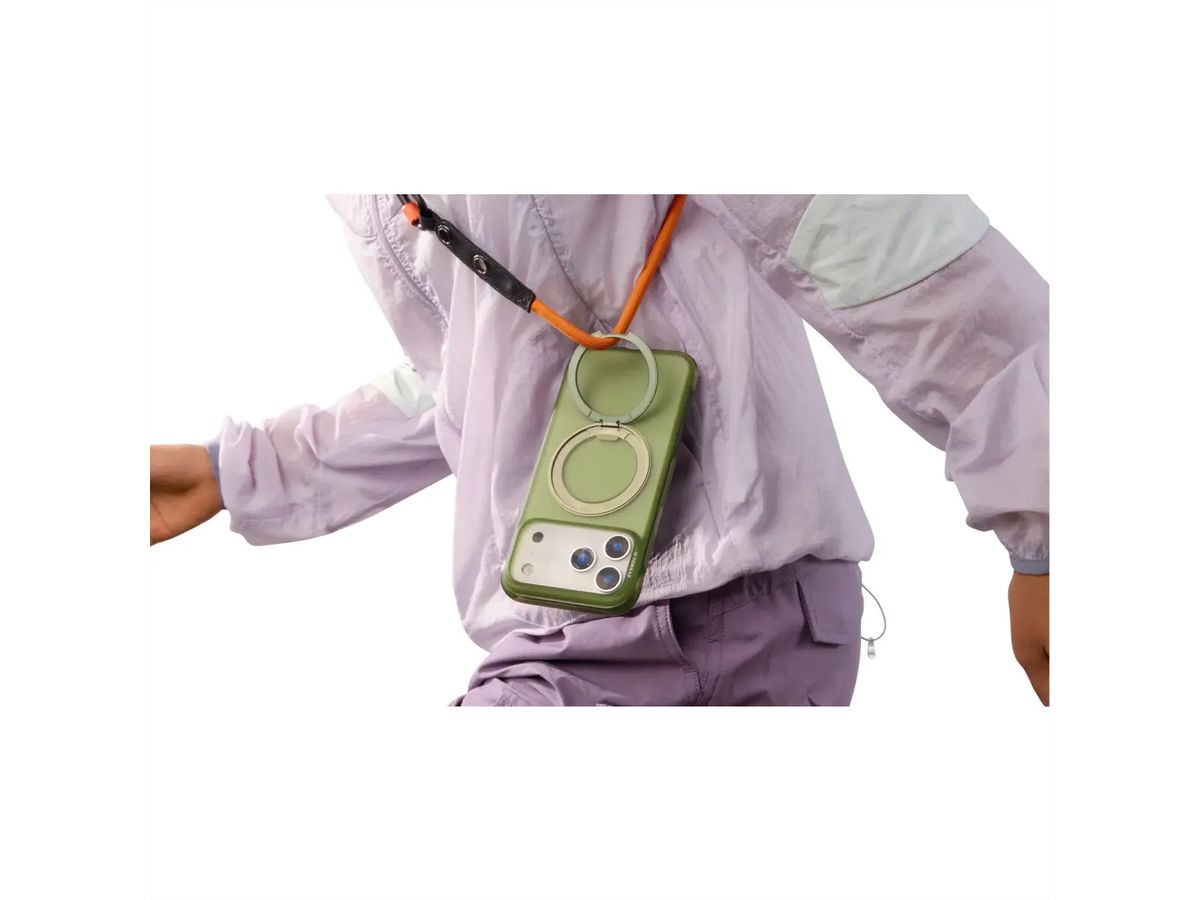 Torras Ostand O3 Air Case, iPhone 17 Pro Max, vert