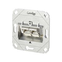 METZ CONNECT C6Amodul 2 port 180°M encastré sans cache