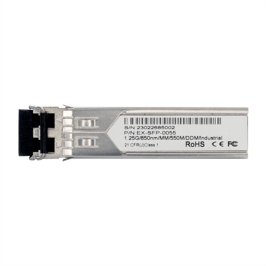 EXSYS EX-SFP-0055 SFP Transceiver LC Multimode  550m, -40°C bis 85°C