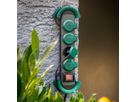 BACHMANN HOOK Outdoor 4x contact de protection, 16A/400V, 4 m