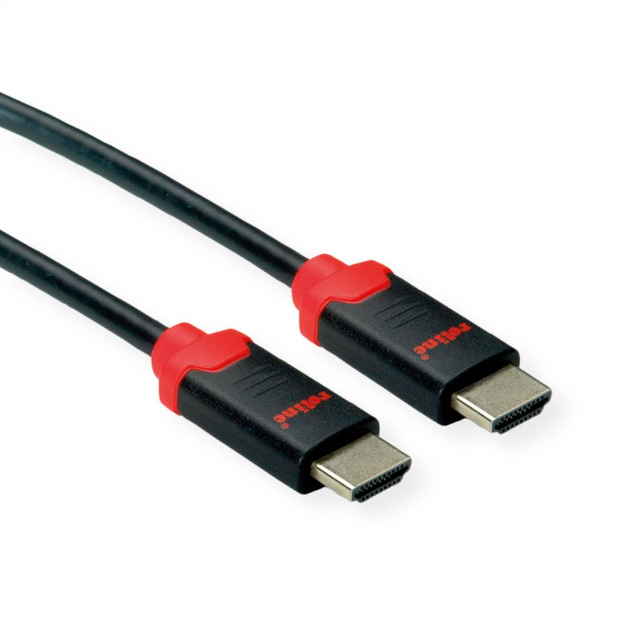 ROLINE 10K HDMI Ultra High Speed Kabel, ST/ST, schwarz, 1 m