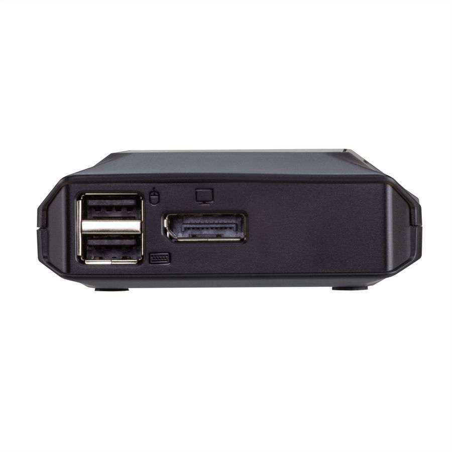 ATEN US3312 Commutateur KVM DisplayPort 4K 2 ports USB-C avec sélecteur de port à distance