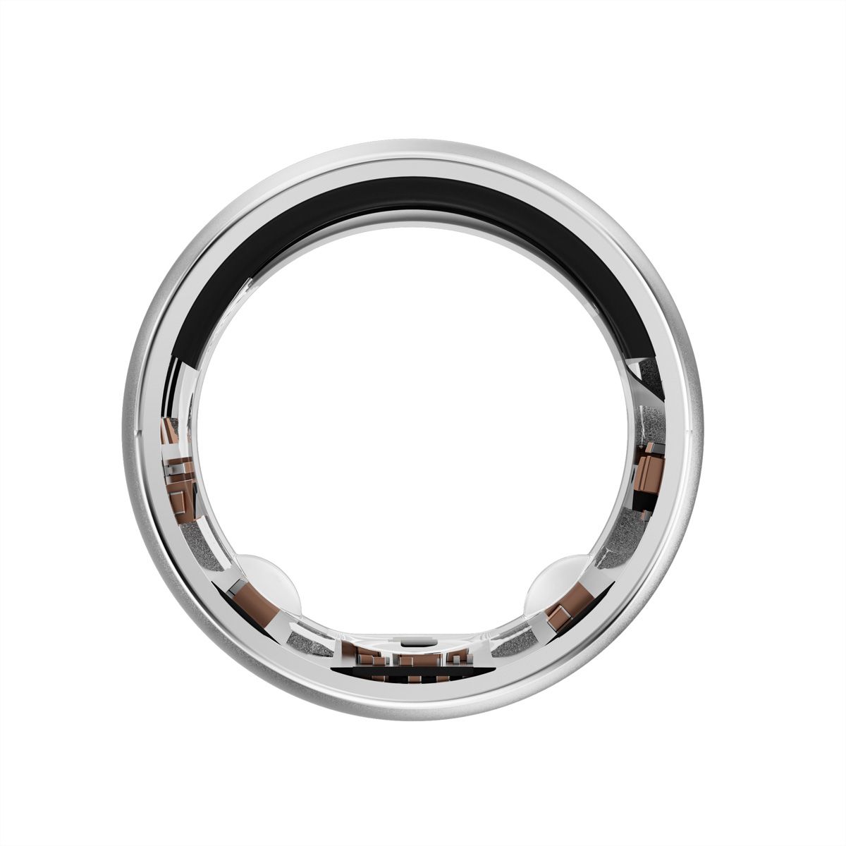 MYnextRING Smart Ring Silber, Grösse 9
