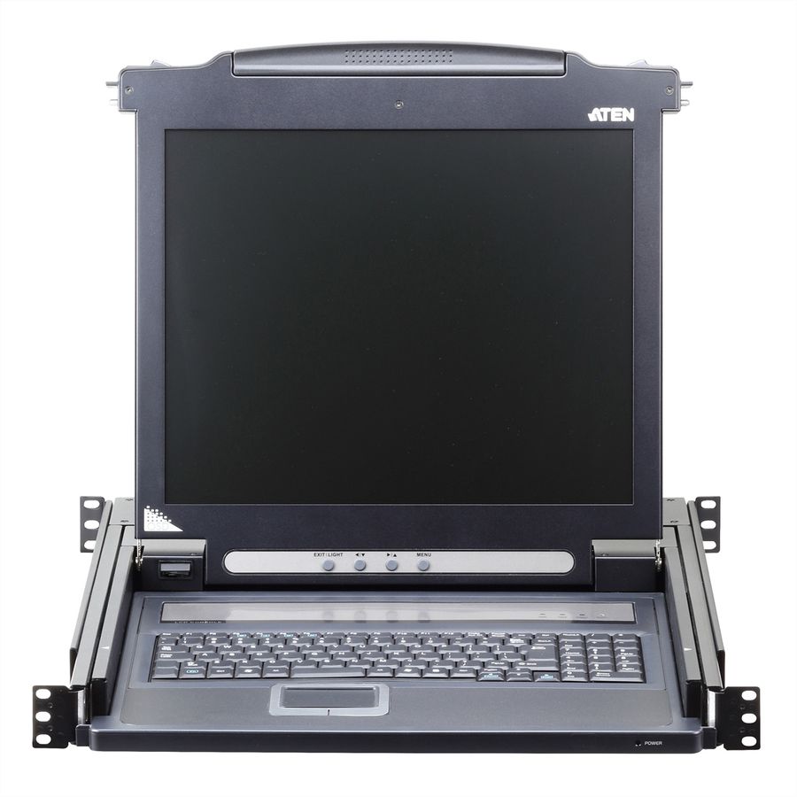 ATEN CL1000M Console KVM, LCD 43cm, VGA, PS/2, DE-Layout