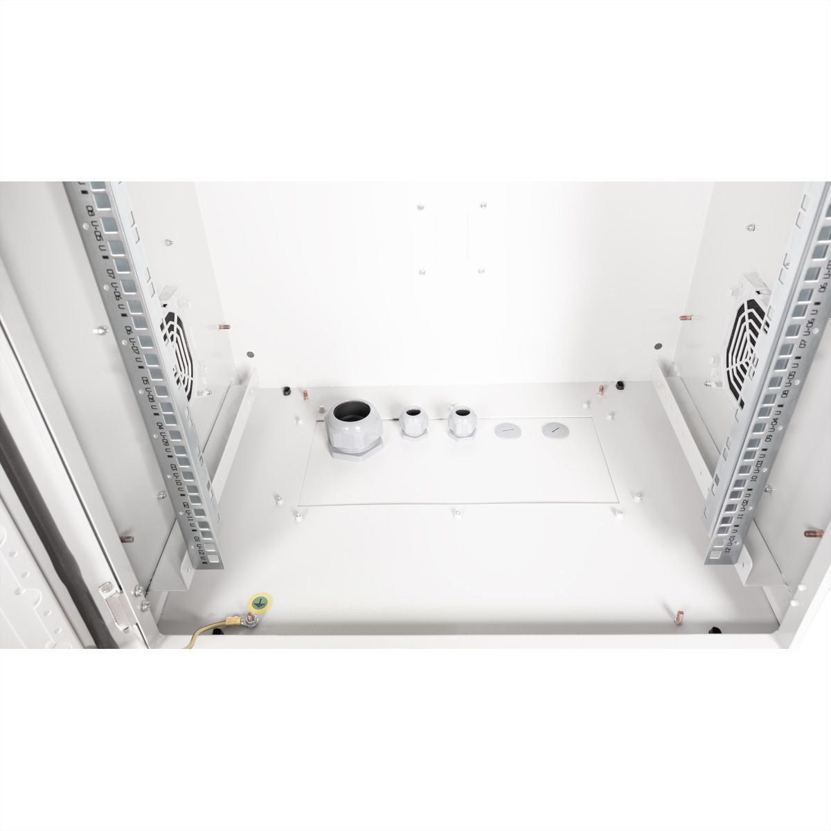 ROLINE 19-Zoll Wandgehäuse Pro 12 HE, 600x450 BxT IP55 outdoor grau