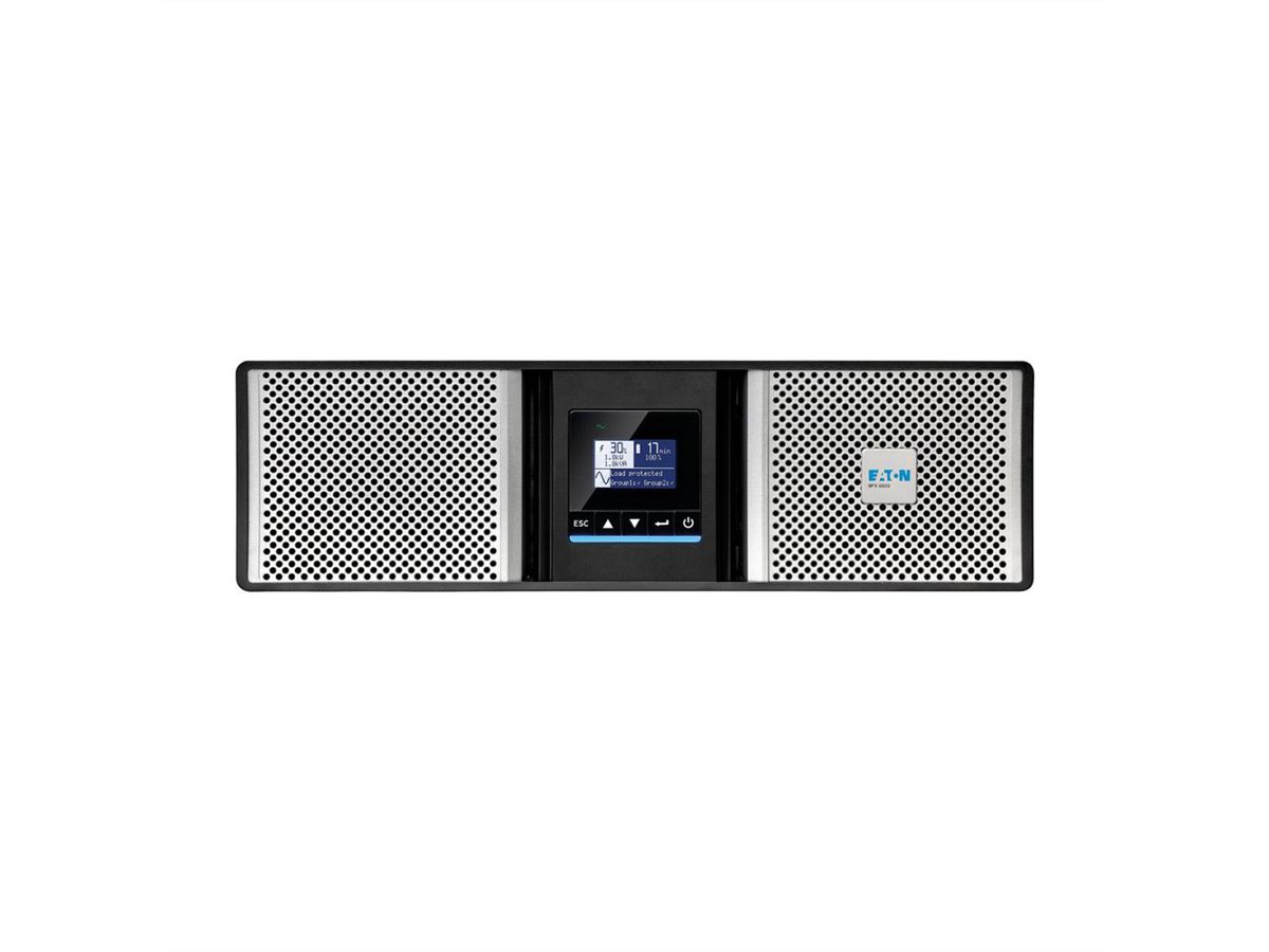Eaton 9PX 5000i RT3U HotSwap Netpack G2 mit Bypass, Network-M3 & RM Kit (9RK) / Technologie: Online Doppelwandler