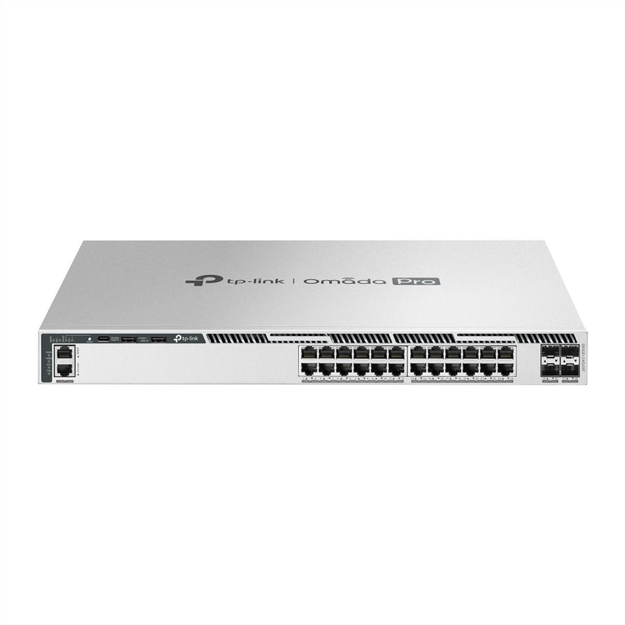 TP-Link Campus Switch S6500-24G4XF , 24x1G 4x10G L3 Managed Switch