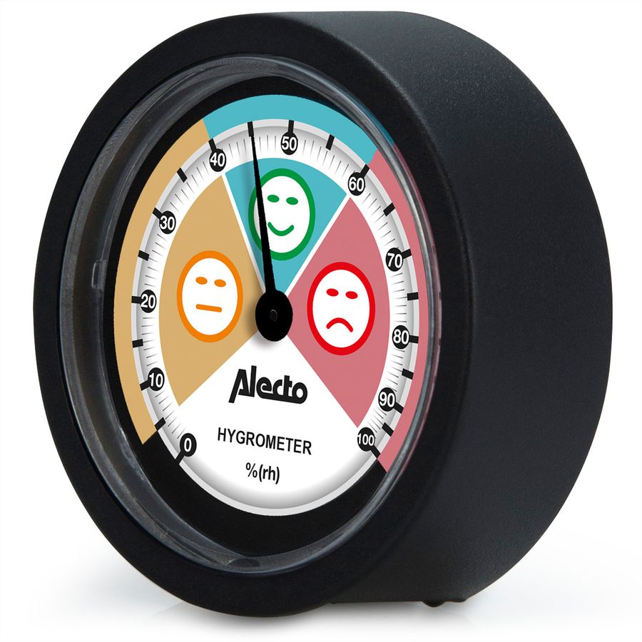 Alecto Hygrometer WS-05, Schwarz