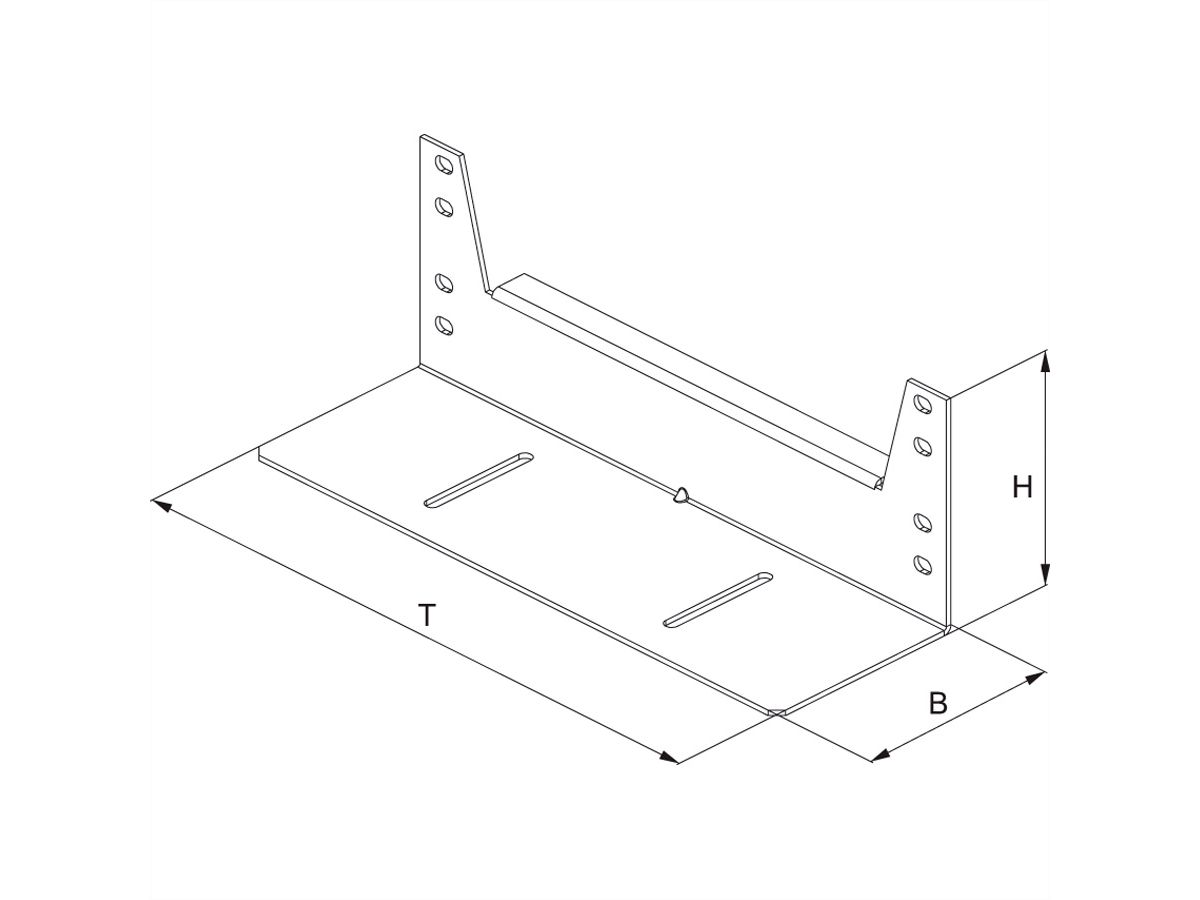 CONTEG Gleitschienen Länge 342 mm, 1 Paar