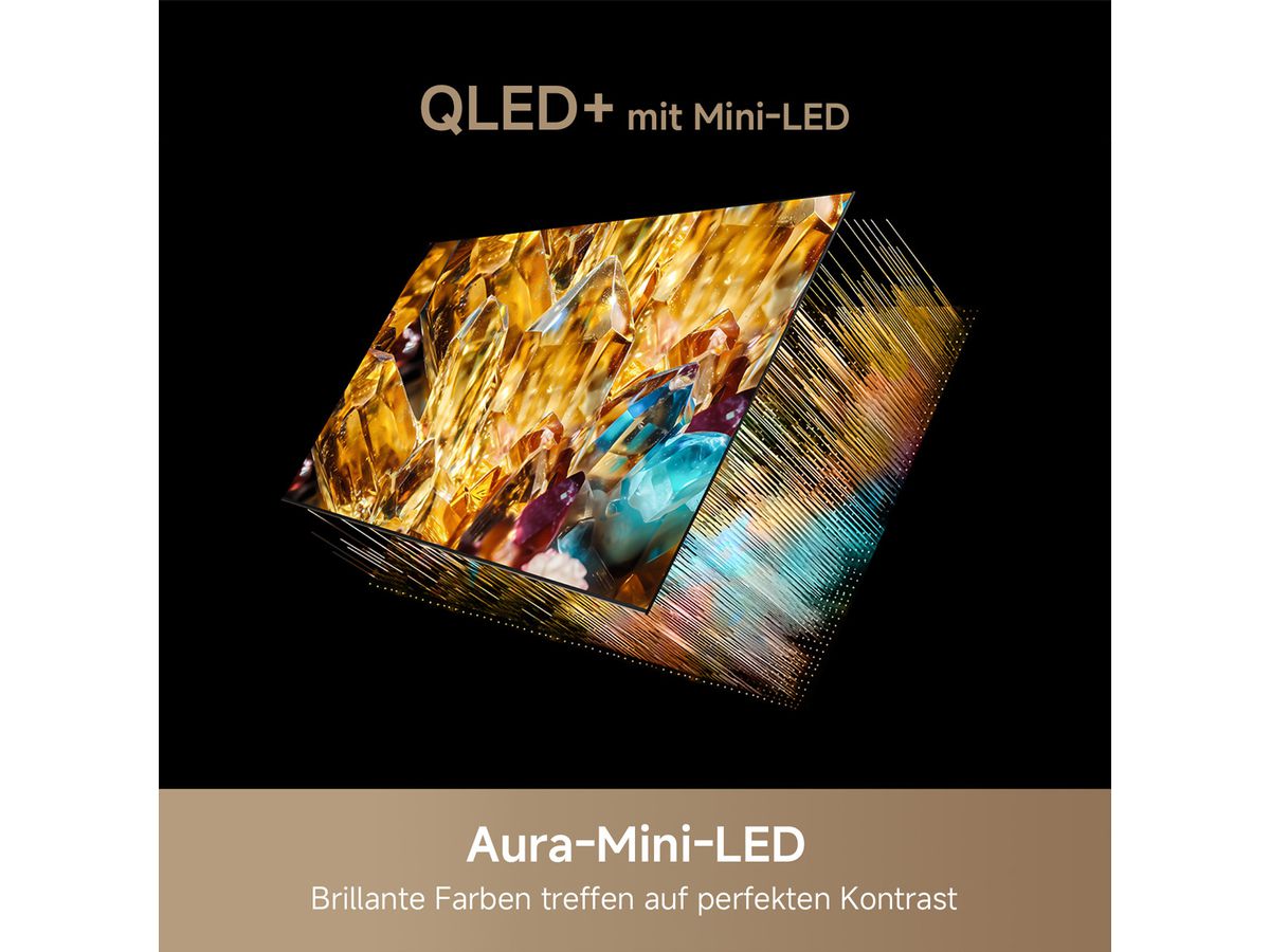 Dreame TV 65" S100, Aura Mini LED-4K QLED+, 144Hz, Cosmic Black