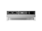 BACHMANN DESK2 2xCH 90° 1xUSB C/C 65W, 1xCM L=0,2m INOX