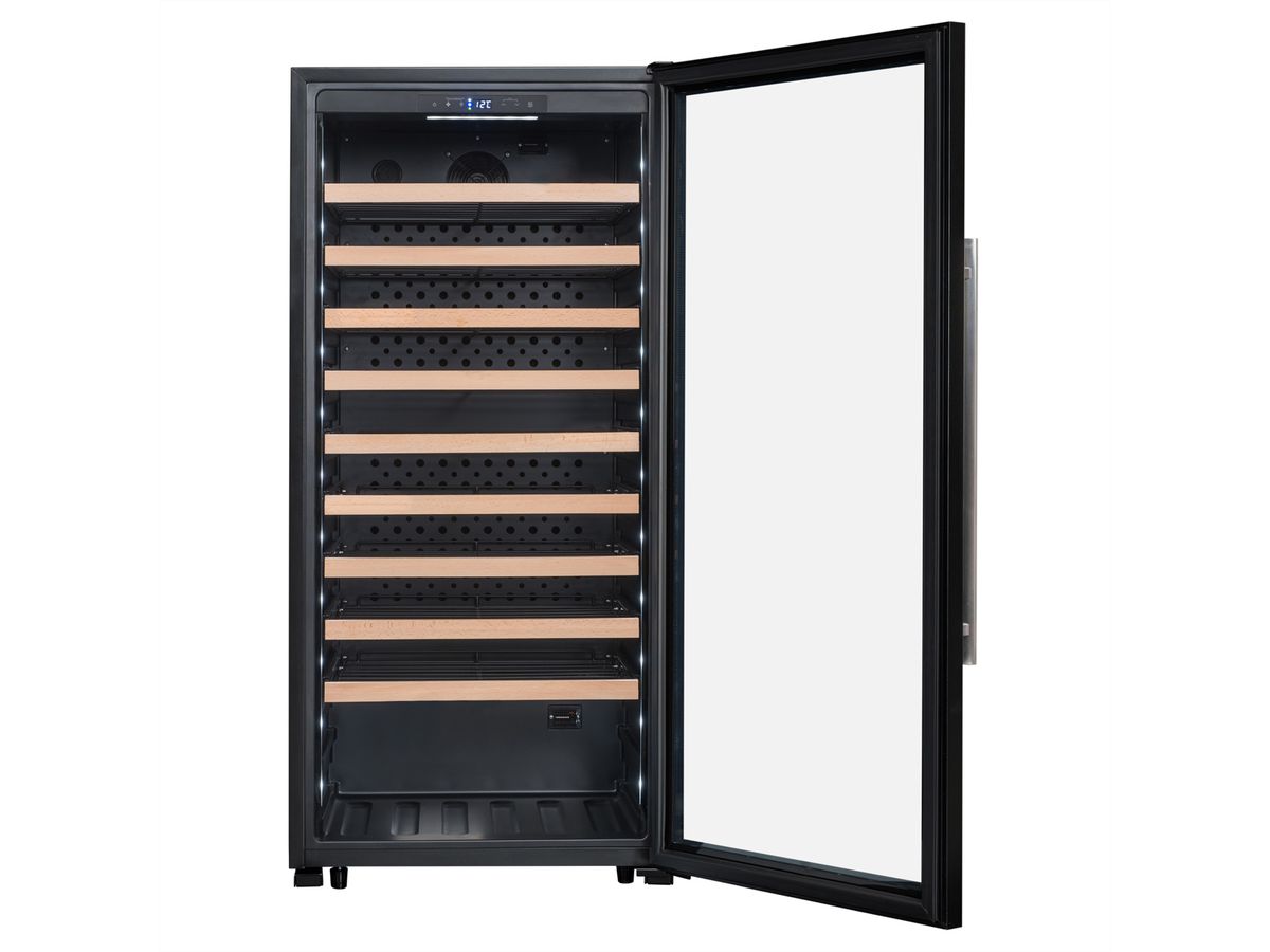Climadiff Weinkühlschrank CPF100B1, Freistehend, 1 Zone, 98 Flaschen