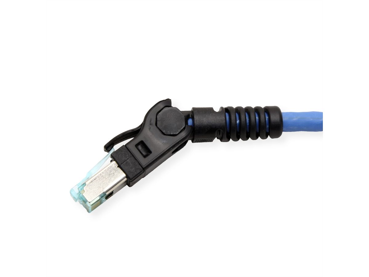 EasyLan VarioBoot Cordon Cat.6A, S/FTP, bleu, 2 m