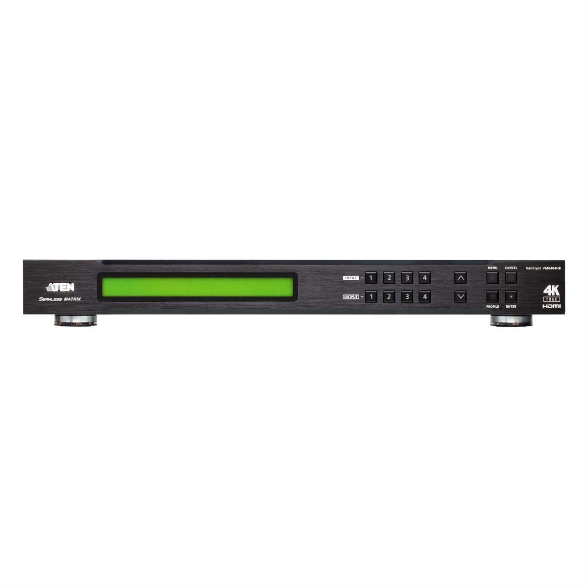ATEN VM6404HB Commutateur matriciel HDMI True 4K 4 x 4 avec ajusteur