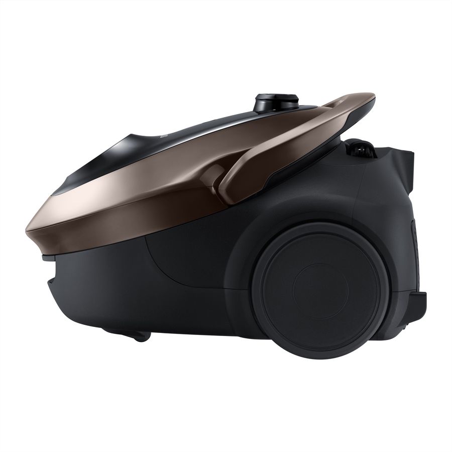 Samsung Aspirateur avec sac VC07M25, 750W, Parquet, 2-en-1, or