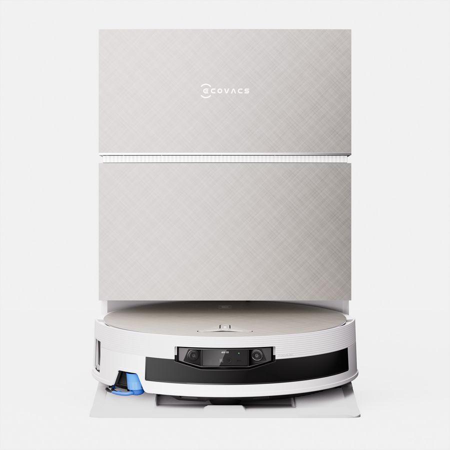 Ecovacs Aspirateur robot X12 PRO OMNI Deebot, blanc