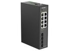 D-Link DIS-210G-12P Switch 12 ports, Smart Managed Gigabit PoE industriel