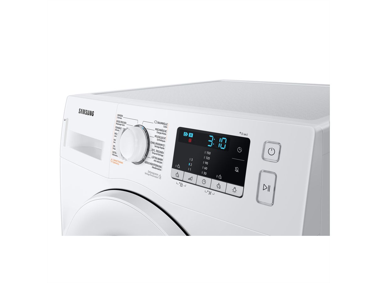 Samsung Wäschetrockner DV5000, 8kg, Carved White