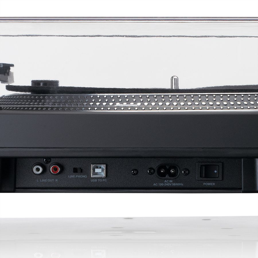 Platine vinyle Lenco L-3818BK, Noir