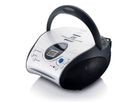 Lenco Boombox SCD-24BT WHBK, suisse