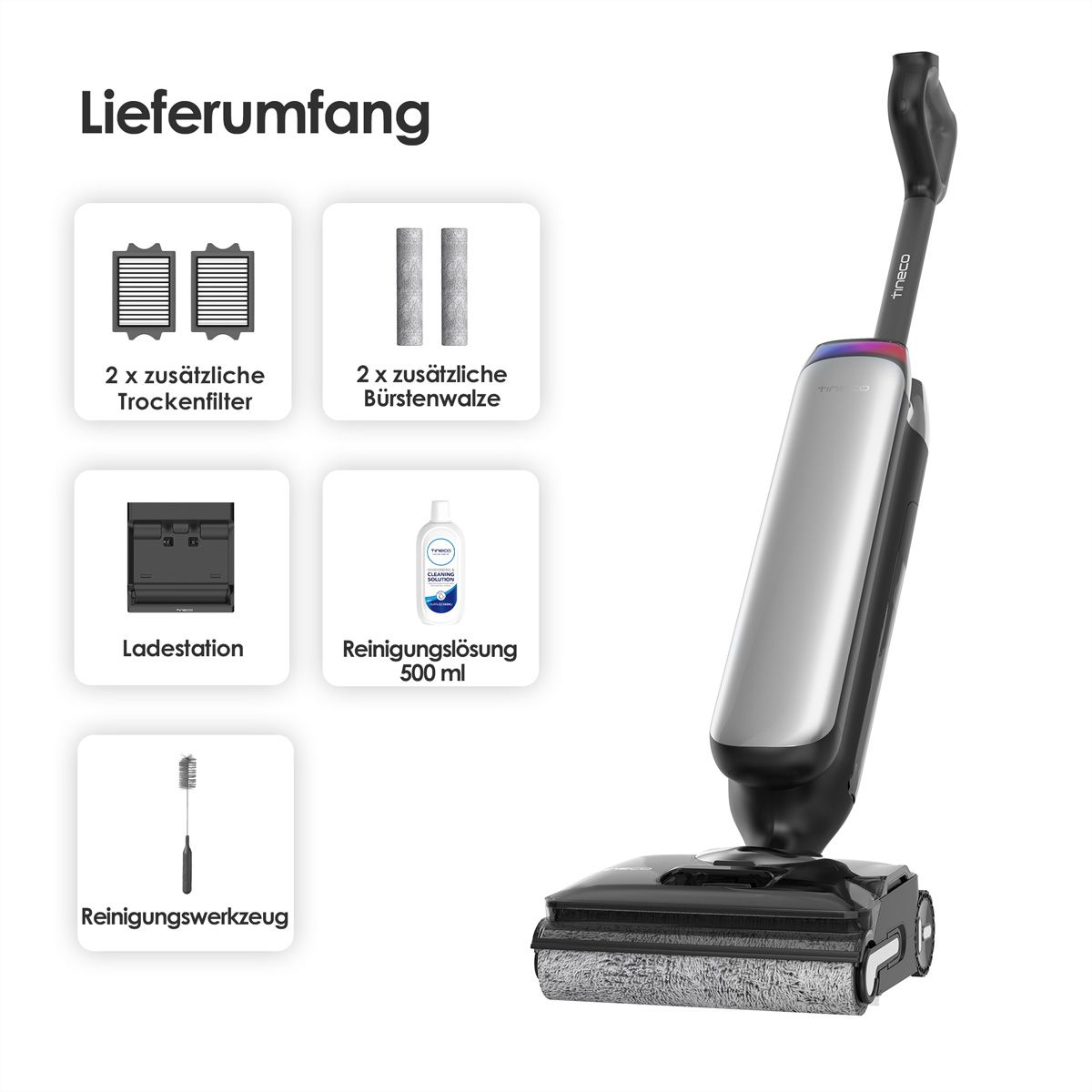 Tineco FLOOR ONE S9 Artiste Premium   , Aspirateur laveur