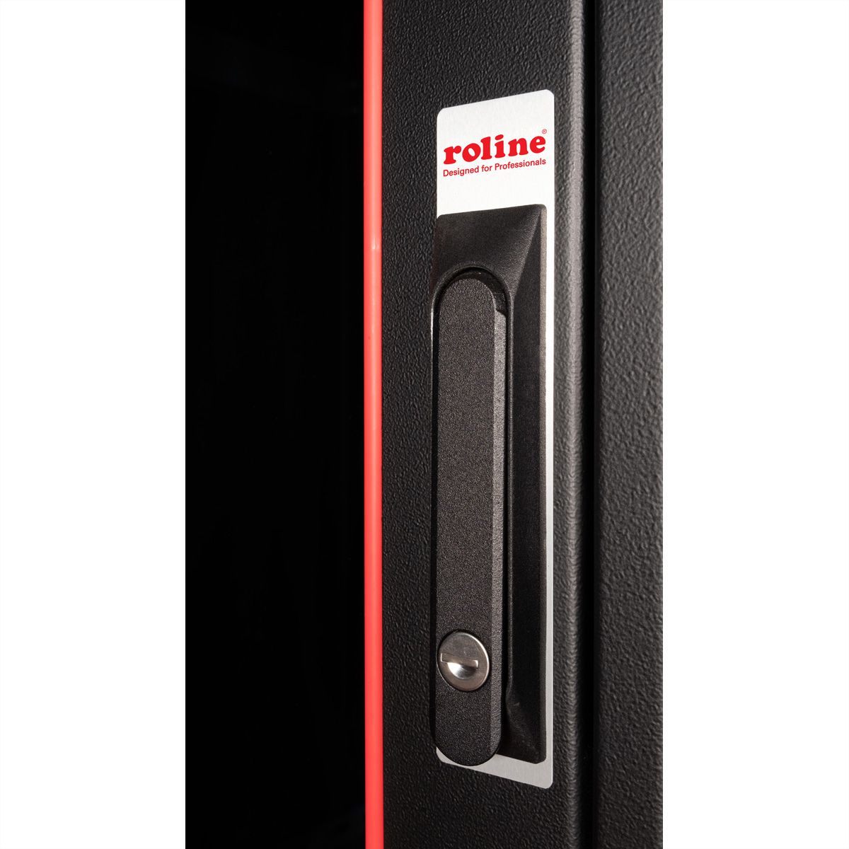 ROLINE 19-Zoll Netzwerkschrank Pro 42 HE, 600x1000 BxT Glastür schwarz
