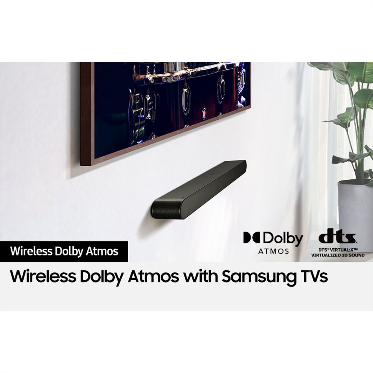Samsung Soundbar HW-S60D, noir