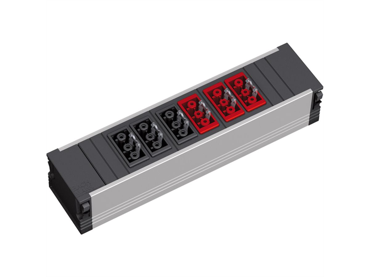 BACHMANN CONSOLIDATION POINT, 3xGST18 sw 3xGST18 rot Strom GST18in/out