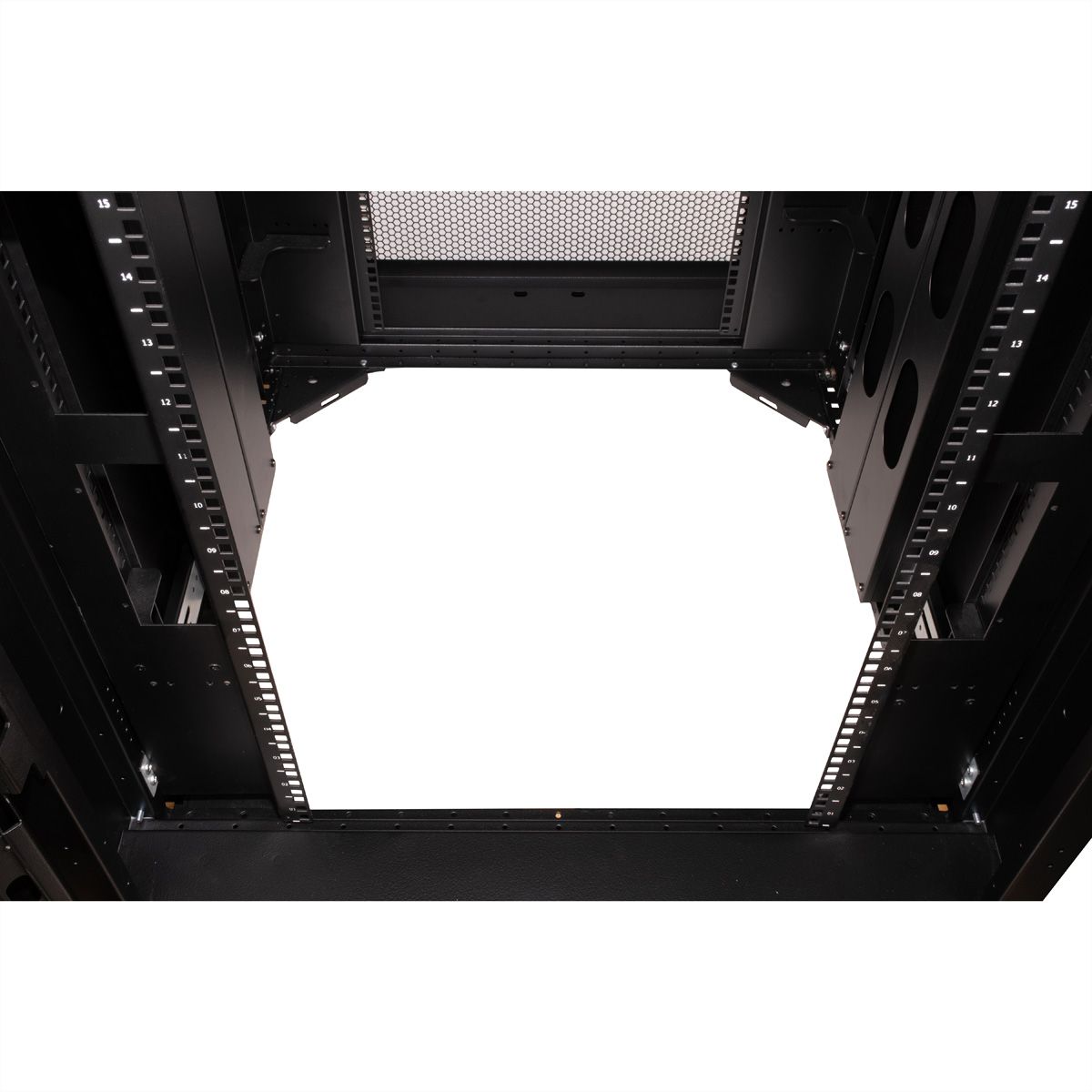 ROLINE Armoire de colocation 42U 800x1000mm, 2 compartiments, noir